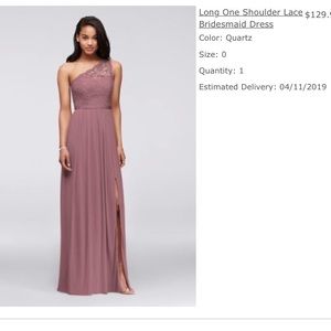 Lavender Bridesmaid Dress - Sz 0